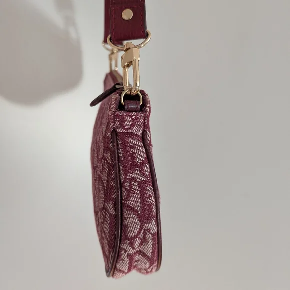 Dior trotter saddle bag - Merlot color - Picture 10 of 16